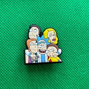 🌼 (5/$10 or 10/$15) NEW Rick and Morty Classic Croc Charm